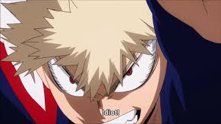 bakugou saying quotbakaquot [upl. by Nylegna]