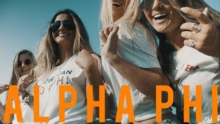 Sorority Recruitment Video ALPHA PHI MIAMI UNIVERSITY [upl. by Martinic]