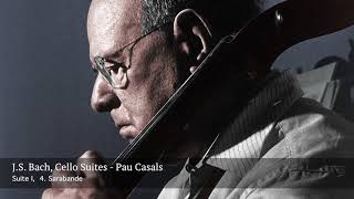 J S Bach The six cello suites Pau Casals [upl. by Fogg]