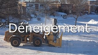 DÉNEIGEMENT déc 2017 Longueuil Qc [upl. by Artcele]