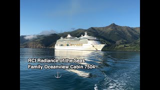 Radiance of the Seas  Family Oceanview Stateroom 7504 [upl. by Relyhcs]