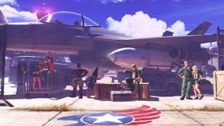 Street Fighter V  Guile Stage Theme  Air Force Base [upl. by Darby]