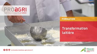 Formations en transformation laitière [upl. by Nolita]