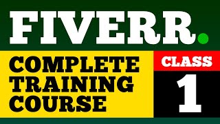 Fiverr complete training course Urdu  Hindi  Class 1  Complete Fiverr tutorial [upl. by Jobina]