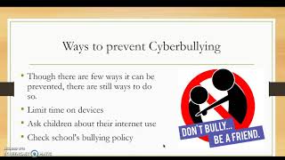 Cyberbullying Presentation [upl. by Tireb966]