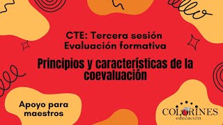 CTE coevaluación [upl. by Helsie552]