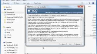 Download and Start TIBCO Business Studio [upl. by Hew436]