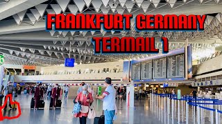 4K Frankfurt Airport Terminal 1 walk on 13092020 [upl. by Secunda]