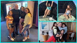 OUR FIRST DAY ON THE CRUISE🚢🚢🚢🚢  SISTERFOREVERVLOGS 686 [upl. by Elma]