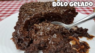 BOLO GELADO DE CHOCOLATERECEITA FÁCIL [upl. by Borg]