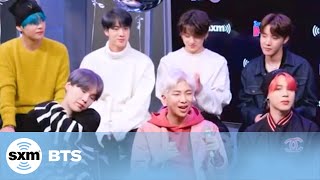 BTS Talk Halsey and Collaborating on Boy With Luv [upl. by Griffiths]