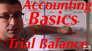 Accounting For Beginners 22  Trial Balance Unadjusted  Accounting Basics [upl. by Map285]