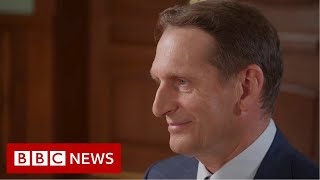 America trying to rule the world says Russian spy chief  BBC News [upl. by Haimehen]