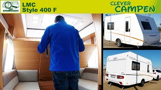 LMC Style 400 F 2021 Außen klein dank Klappbett innen RIESIG  ReviewTest  Clever Campen [upl. by Satterfield]