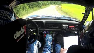 On board from Lahti Historic Rally [upl. by Ycniuqal]