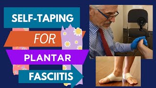 RockTape  Kinesiology Tape Instruction  Plantar Faciitis [upl. by Nofets]