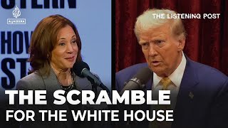 Why Trump and Harris are turning to alternative media  The Listening Post [upl. by Nollahp]