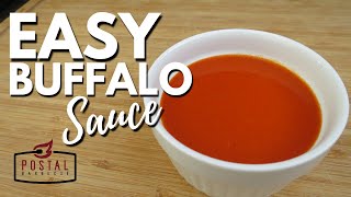 Easy Buffalo Sauce Recipe  How to make Buffalo Wing Sauce for Chicken [upl. by Kaylee]