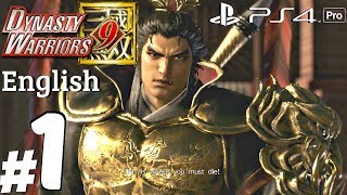 Dynasty Warriors 9  Gameplay Walkthrough Part 1  Lu Bu Story PS4 Pro [upl. by Leibman]