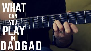 5 Awesome Things you can Play in DADGAD Tuning [upl. by Danna]