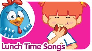 Lunch Time Songs  Lottie Dottie Chicken  Nursery Rhymes For Kids [upl. by Lolita584]