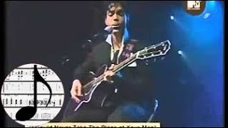 Transcription  Prince · quotPrince The Art of Musicologyquot acoustic set guitar [upl. by Vasili587]