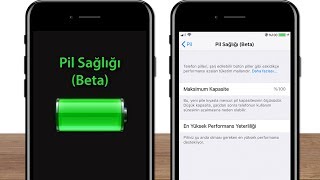 iPhone PİL SAĞLIĞI Nedir amp Nasıl Kullanılır DETAYLI ANLATIM [upl. by Lewak]