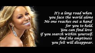 Mariah Carey  HERO  lyrics [upl. by Eeleimaj913]