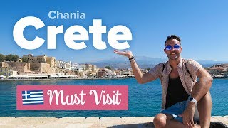 This is CHANIA CRETE 🇬🇷 Is it the Best city in Greece What to do in Crete [upl. by Pablo610]