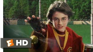 Harry Potter and the Sorcerers Stone 45 Movie CLIP  Catching the Snitch 2001 HD [upl. by Kcirddot595]