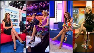 Legs And Heels Battle Suzi Perry VS Kym Marsh VS Steph Mcgovern VS Denise Van Outen HD Video [upl. by Artenal573]