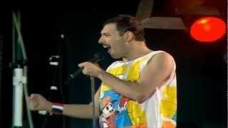 Queen  Hello Mary Lou Goodbye Heart HD Live At Wembley 86 [upl. by Broome]