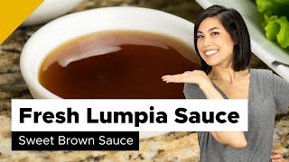 Fresh Lumpia Sauce Recipe Filipino Food [upl. by Backer332]