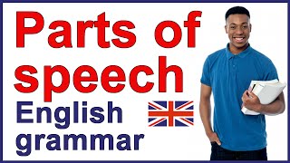 Parts of speech with examples  English grammar [upl. by Amedeo]