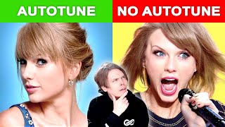 Autotune vs No Autotune Taylor Swift Maroon 5 amp MORE [upl. by Lincoln]