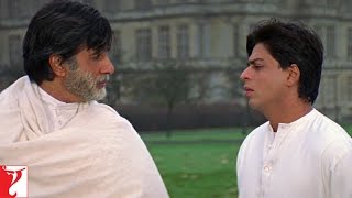 Mohabbat Ki Taaqat  Dialogue  Mohabbatein  Amitabh Bachchan Shah Rukh Khan  Aditya Chopra [upl. by Ikiv]