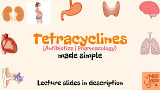 Tetracyclines  Antibiotics  Pharmacology  USMLE  Med Vids made simple [upl. by Hege]