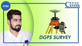 DGPS SURVEY Instrument Tutorial  Site Topographic Survey Ground Survey Site Surveying [upl. by Mccoy]