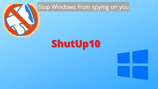 This Windows 10 Program is Awesome ShutUp10 [upl. by Atlee591]