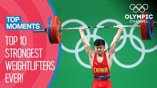 Pound for Pound  Strongest Weightlifters in Olympic history  Top Moments [upl. by Ibbison]