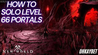 NEW WAY TO SOLO LEVEL 66 PORTALS [upl. by Farro]