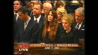 State funeral of Ronald Reagan CNN live coverage 6112004 [upl. by Avelin173]