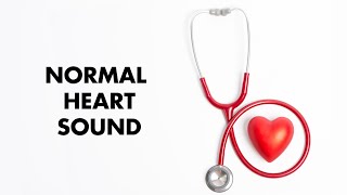 Normal Heart Sounds  MEDZCOOL [upl. by Louanna]