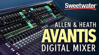 Allen amp Heath Avantis Digital Mixer Overview [upl. by Namor]