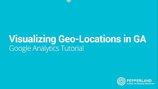 How To Create Custom GEO Maps in Google Analytics [upl. by Animsay299]