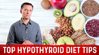 Top Hypothyroid Diet Tips – DrBerg Gives Hypothyroidism Diet Ideas [upl. by Delorenzo]