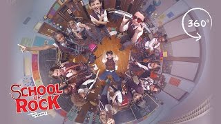 SCHOOL OF ROCK The Musical – “You’re in the Band” 360 Video [upl. by Ycaj282]