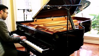 Leonard Cohen  Hallelujah on Grand Piano [upl. by Imoian497]