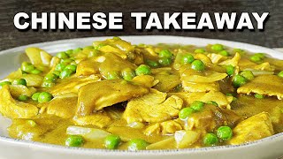 Chinese Takeaway Chicken Curry  How to make Takeaway Chinese Chicken Curry at home [upl. by Segal]