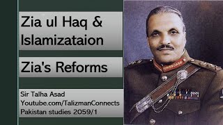 Zia ul Haq amp Islamization [upl. by Ploss]